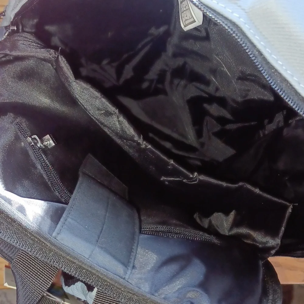 Modern Geometric Molded Backpack - Light Gray